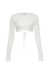 Gergana Ivanova Tia Top In White