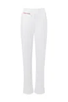 Gergana Ivanova Women's White Booked & Busy Joggers In White