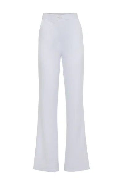 Gergana Ivanova Women's White Julia Pants