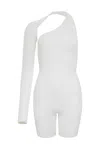 Gergana Ivanova Women's Victoria Romper In White In White