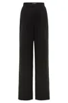 Gergana Ivanova Women's Wool Alexandra Pants In Black In Black