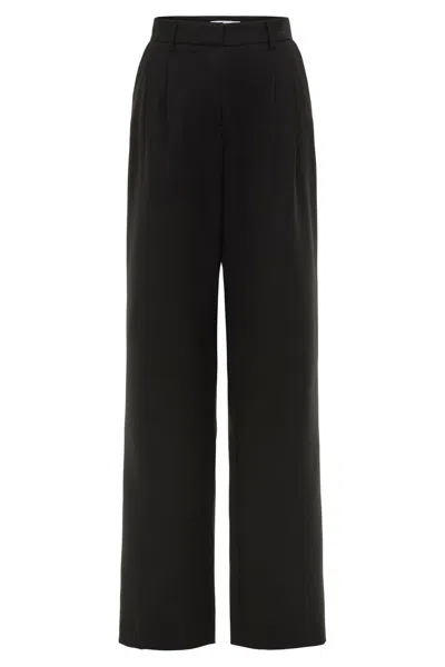 GERGANA IVANOVA WOMEN'S WOOL ALEXANDRA PANTS IN BLACK