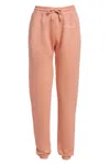 Gergana Ivanova Women's Yellow / Orange Organic Cotton Joggers Salmon In Yellow/orange