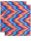 Gergei Erdei Point De Hongrie Placemat Set In 红色