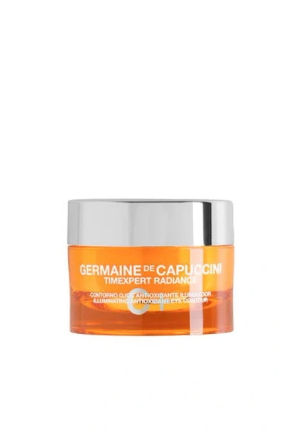 Germaine De Capuccini Timexpert Radiance C+ Illuminating Antioxidant Eye Cream In Transparent
