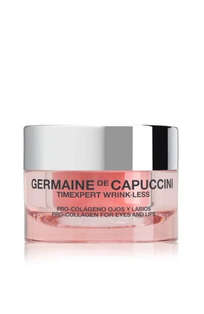 Germaine De Capuccini Timexpert Wrink·less Pro-collagen Eyes & Lips In Transparent