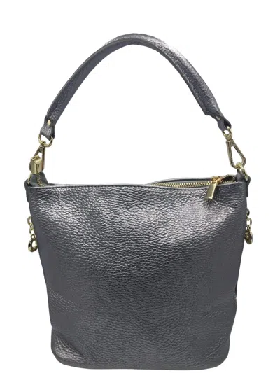 German Fuentes Appolonia Bag In Silver In Black