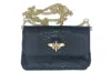 German Fuentes Bijou Bee Bag In Dark Navy In Blue
