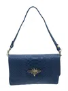German Fuentes Bijou Bee Bag In Denim Blue In Multi