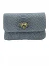 German Fuentes Bijou Bee Bag In Gray In Gray