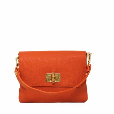 German Fuentes Daria Clutch In Orange