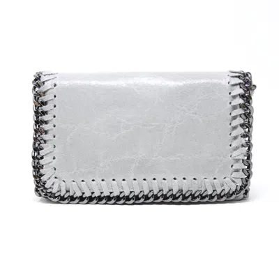 German Fuentes Eliza Clutch In Light Grey