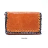 German Fuentes Eliza Clutch In Orange