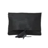 German Fuentes Finley Leather Handbag In Black