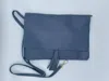 German Fuentes Finley Leather Handbag In Denim Blue In Multi