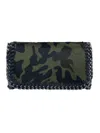 German Fuentes Franca Clutch In Black Camo