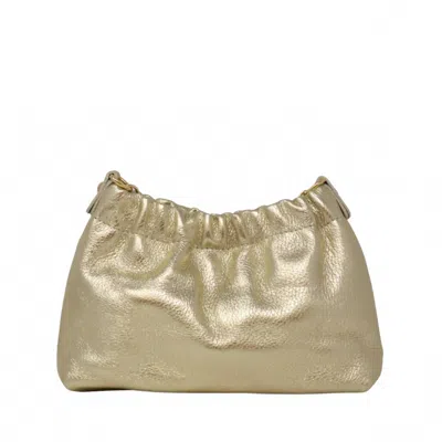 German Fuentes Kerry Crossbody Clutch In Gold