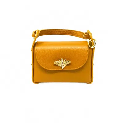 German Fuentes Lilianne Mini Tote In Camel In Brown