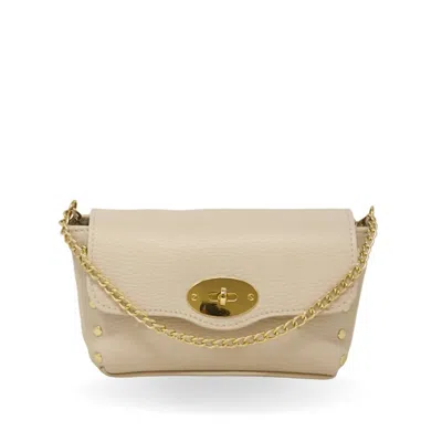 German Fuentes Monica Mini In Taupe In Gray