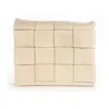 German Fuentes Rita Leather Clutch In Cream In White