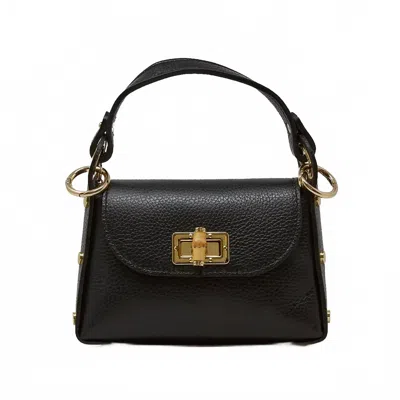 German Fuentes Suzanne Crossbody Bag In Black