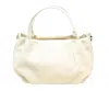 German Fuentes Women's Leather Bag In Beige In Sand