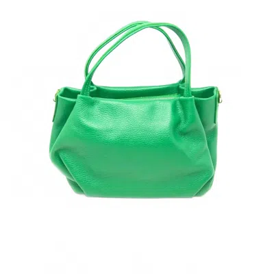 German Fuentes Women's Leather Catherine Bag In Green