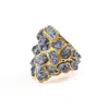 German Kabirski Women's Gold / Blue Marica Sapphire Ring In Multi