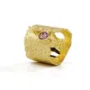 German Kabirski Women's Gold / Purple Otthild Amethyst Ring In Multi