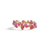 German Kabirski Women's Gold / Red Livia Ruby Ring In Multi