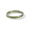 German Kabirski Women's Green / Silver Fasch Peridot Bangle In Multi