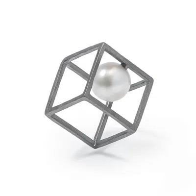 German Kabirski Women's White / Silver Limpo White Pearl Pendant In Multi