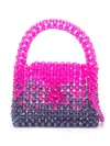 Germanier Bead-embellished Mini Tote Bag In Pink