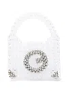 Germanier Bead-embellished Tote Bag In Neutrals