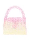 Germanier Bead-embellished Tote Bag In Pink