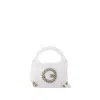 Germanier Beaded Bag - Beads - Transparent And Silver In White