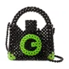 Germanier Beaded Bag In Black