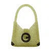 Germanier Beaded Hobo Bag In Green