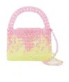 Germanier Bead-embellished Top Handle Bag In Pink