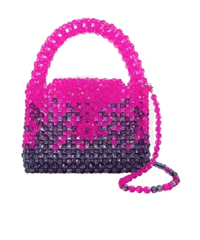 Germanier Flip Shoulder Bag In Pink