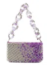 Germanier Zippered Shoulder Bag In Multicolor