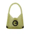 Germanier Logo Shoulder Bag In Green
