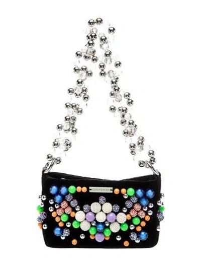Pre-owned Germanier Shoulder Bag In Black