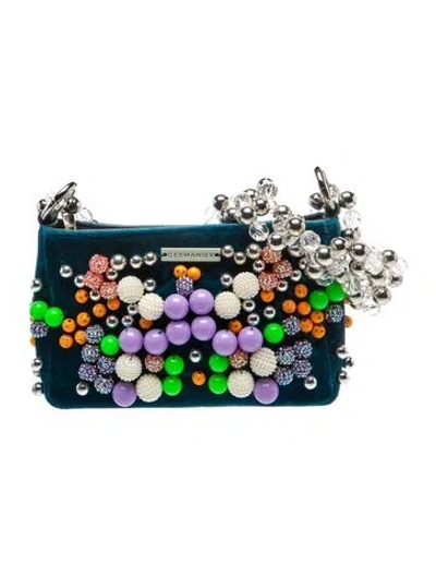 Pre-owned Germanier Shoulder Bag In Blue
