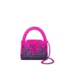 Germanier Bead-embellished Mini Tote Bag In Pink