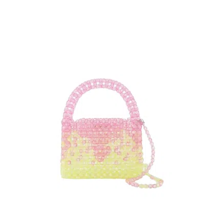 Germanier Ss23bg01 Hobo Bag - Pearl In Multi
