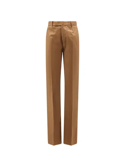 Germano 1952 Milan Fit Trousers In Brown