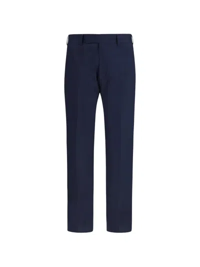 Germano 1952 Tailored Straight-leg Trousers In Blue