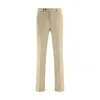 Germano Cotton Velvet Pants In Sand