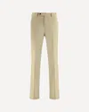 Germano Cotton Velvet Pants In Neutral